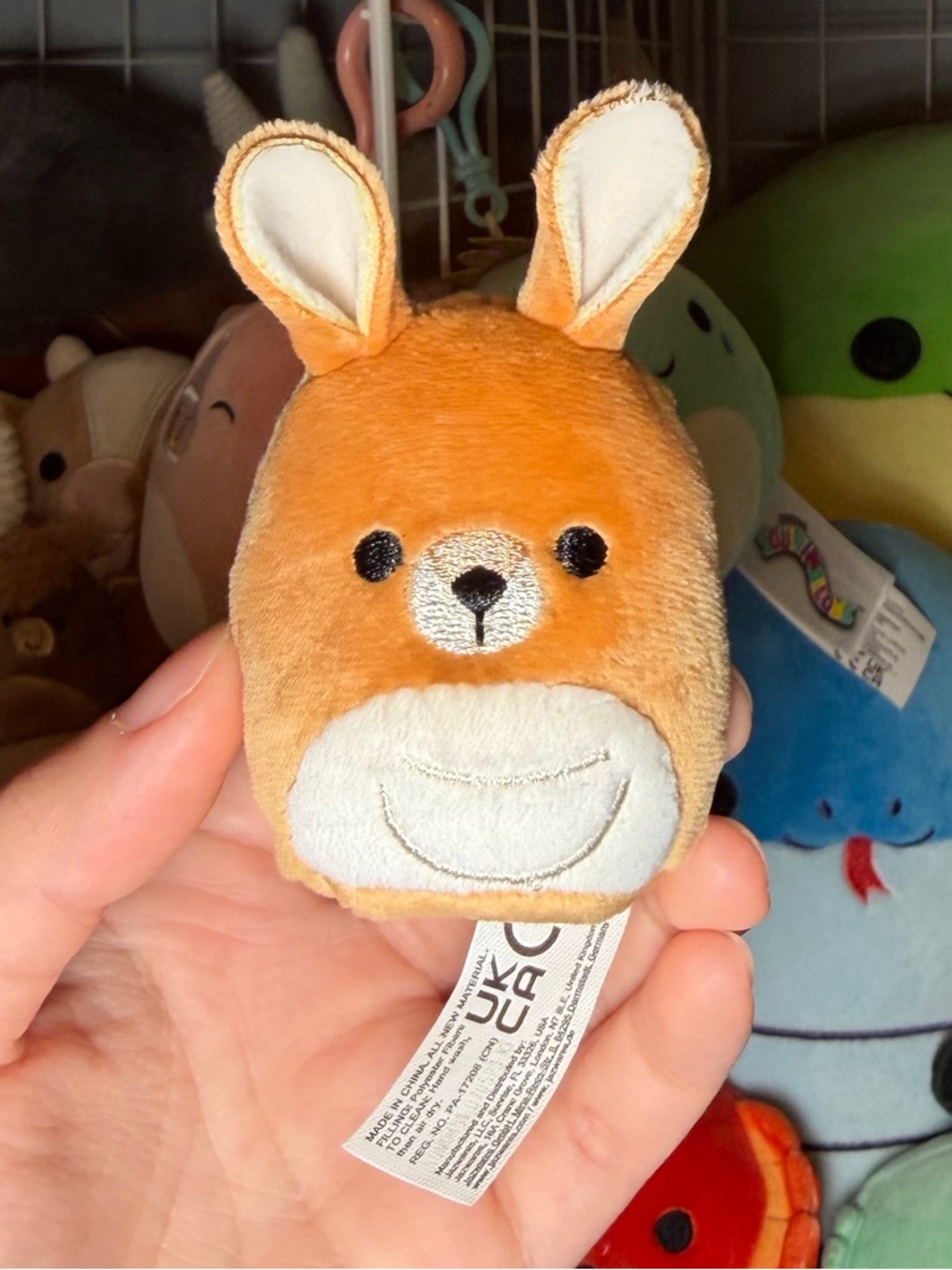 Squishmallows Squishville SV Brayden the Kangaroo 2” Stuffed Plush (Series 11)